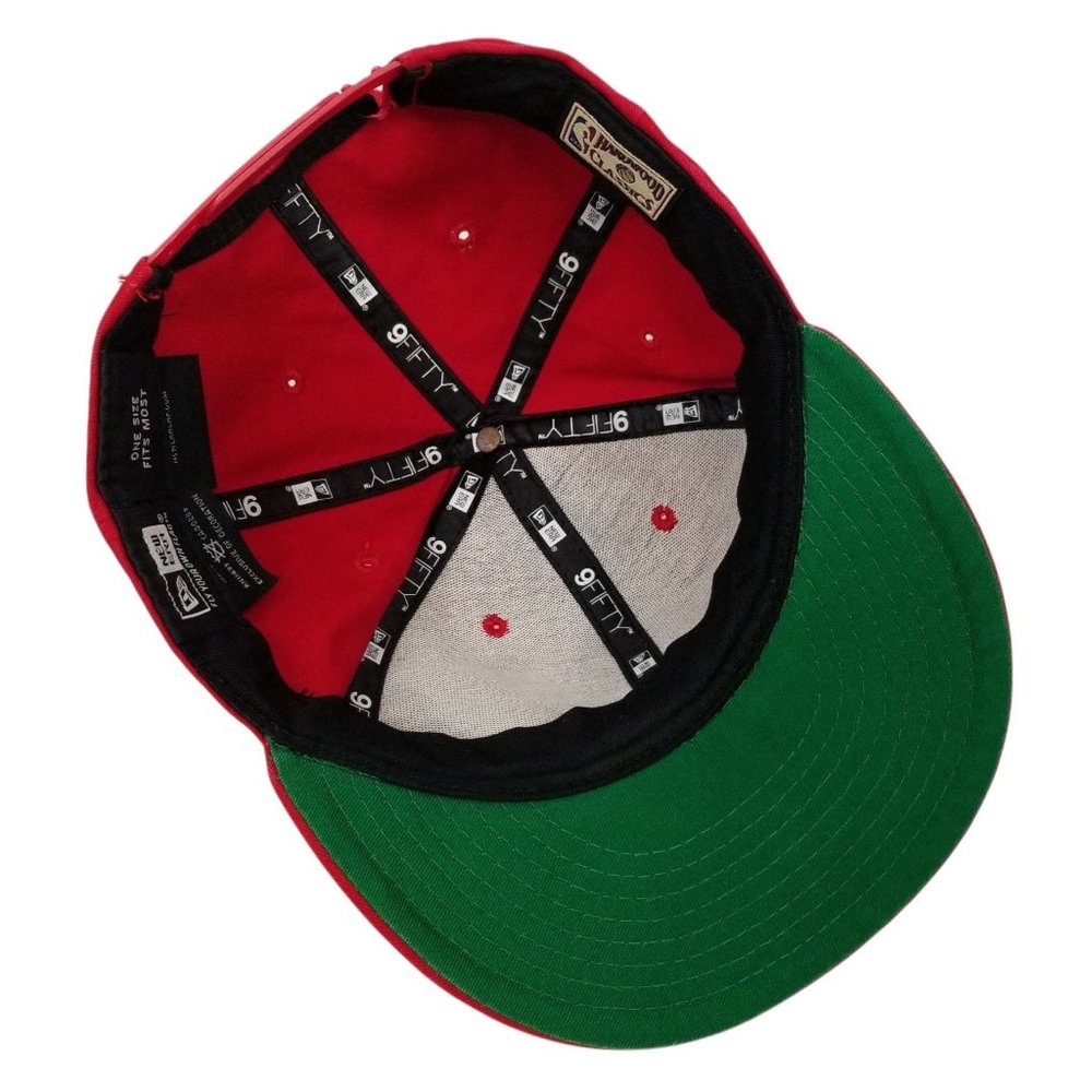 New Era Miami Heat Cap Hat Trucker Basketball NBA Snapback Red Embroidered HWC - Picture 9 of 11
